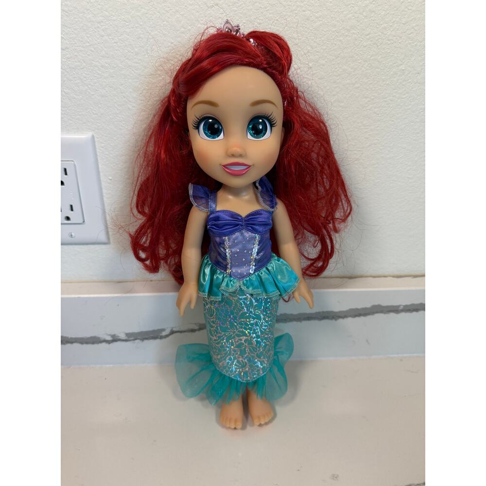 Disney Princess Ariel Toddler Doll Red Hair Mermaid Dress Little Mermaid Toy